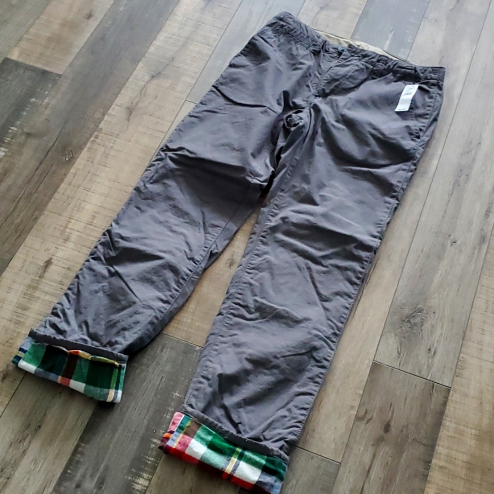 GAP Kids lined chinos cotton pants